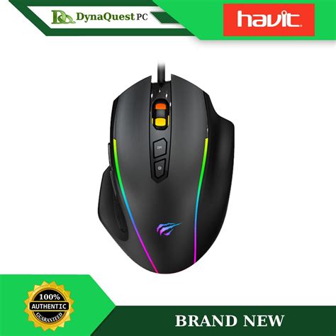Havit Hv Ms1011 Rgb Backlit Programmable Gaming Mouse Shopee Philippines