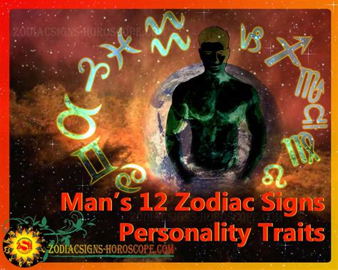 Zodiac Man Typical Personality Traits Of Each Mans Zodiac Signs Zsh