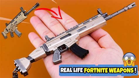 Rare Real Life Fortnite Guns Fortnite Scar Key Chain