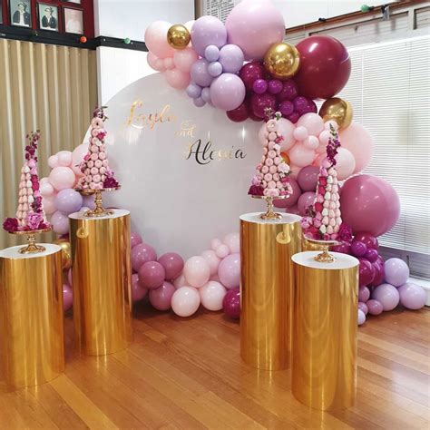 Decoración De Fiestas Elegantes Con Globos Para Adolescentes Ideas