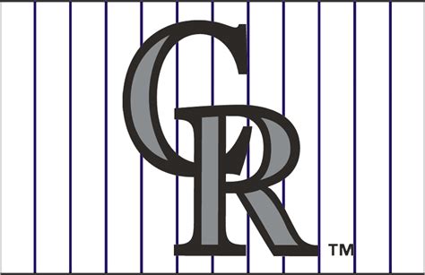 Colorado Rockies Jersey Logo National League Nl Chris Creamers