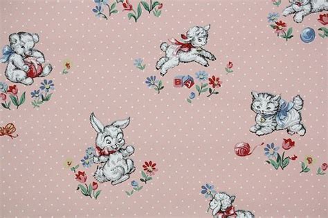 50 Vintage Nursery Wallpaper