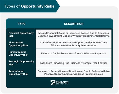 Opportunity Risk Definition Types How To Identify And Mitigate