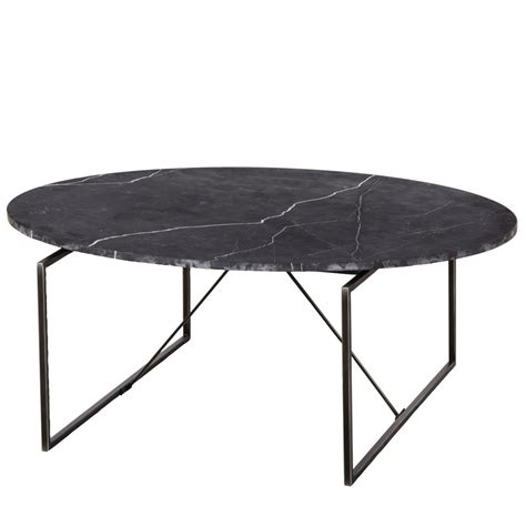 Black Marble Effect Coffee Table