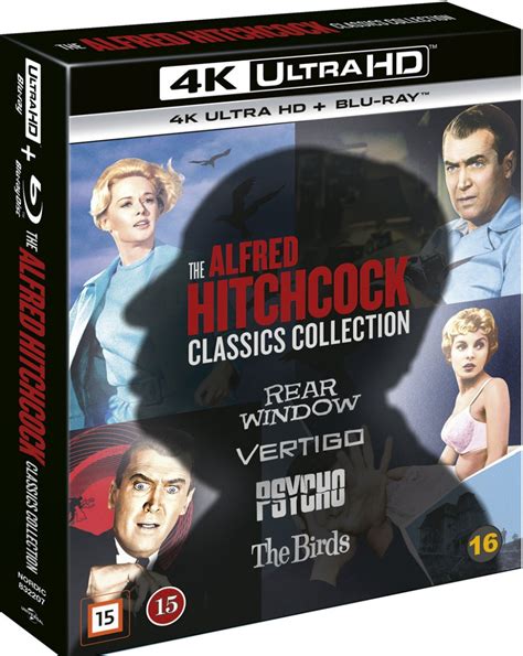 alfred hitchcock the classic collection 4 4k uhd 4 blu ray