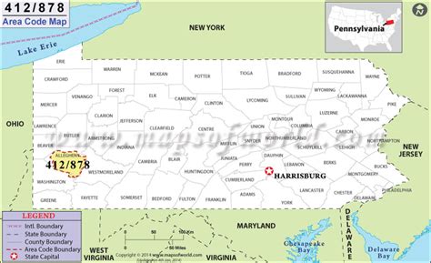 29 Pennsylvania Area Codes Map Maps Online For You