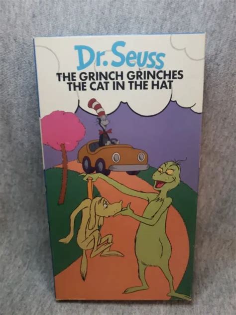 RARE THE GRINCH Grinches The Cat In The Hat 1971 VHS 1997 Dr