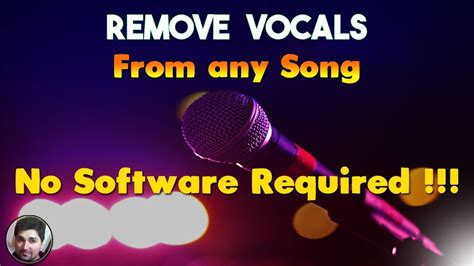 How To Remove Vocals From A Song With A Website Make Karaoke With No