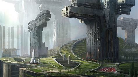 49 Sci Fi City Wallpapers