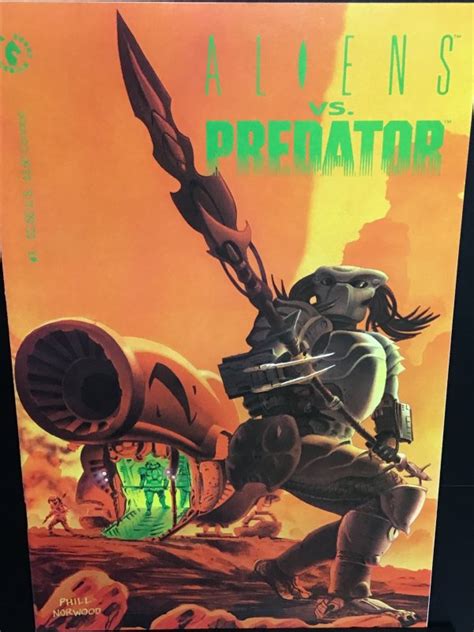 Aliens Vs Predator 1 1990 Jh Comic Books Copper Age Horror