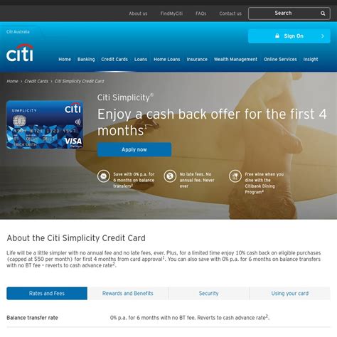 Płacisz kartą citi simplicity = zyskujesz rabaty. Citi Simplicity Credit Card - 10% Cash Back on (Capped at $50 Per Month) for First 4 Months ...