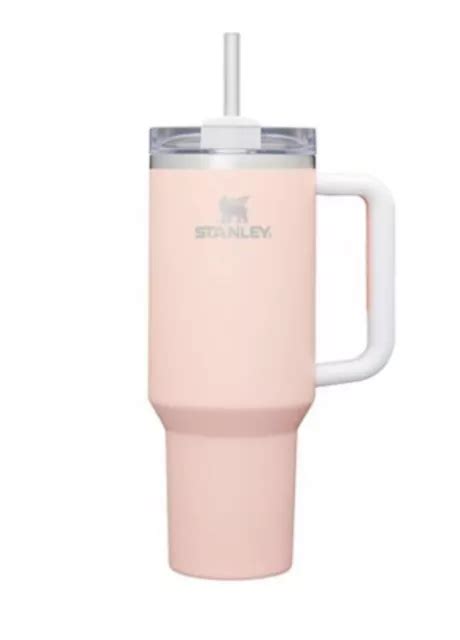 New Stanley Quencher H20 Tumbler 40oz Peach Pastel Summer Limited