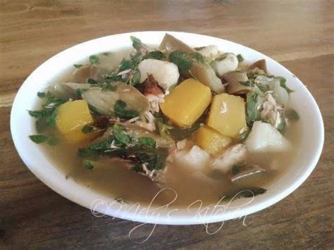 Utan Bisaya Visayan Vegetable Soup Food Filipino Recipes
