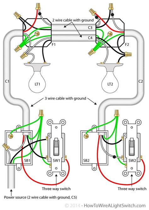 Wiring Diagram For 2 Switch Light
