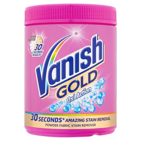 Vanish Gold Oxi Action Powder Stain Remover Vanish Uk