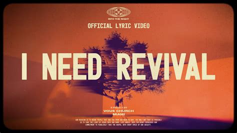 I Need Revival — Vous Worship Official Lyric Video Youtube