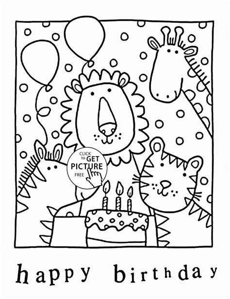 Everyone enjoys on their birthday and they celebrate their birthday with full on party mood.a birthday can be celebrated with any one like, mom, dad, grandma, sister, brother etc. 150 best images about Birthday coloring pages on Pinterest ...