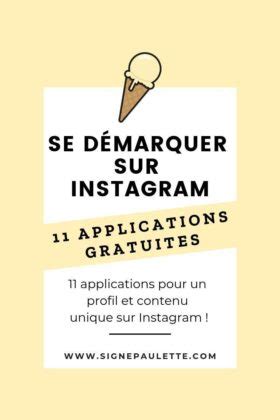 Marketing Strategies Applications Gratuites Pour Se D Marquer Sur Instagram