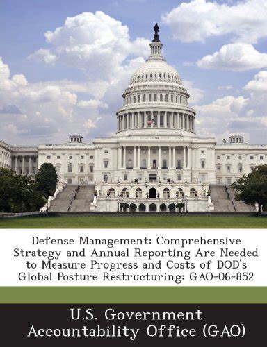 Defense Management Comprehensive Strategy And Annual Reporting Are Needed To Measure Progress