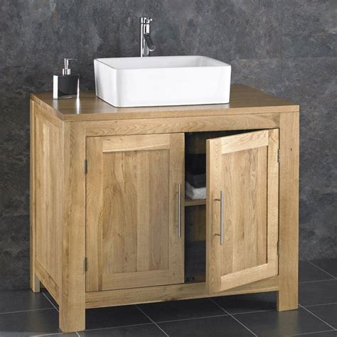 Get free shipping on qualified brown bathroom vanities or buy online pick up in store today in the bath department. Stylish Solid Oak ALTA Double Cabinet c/w Basin Set