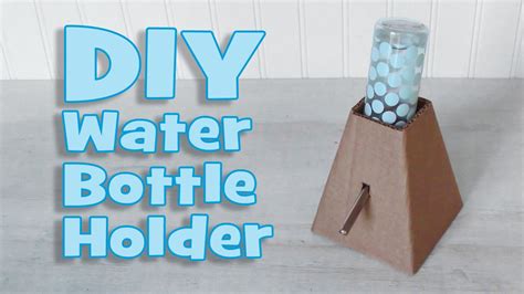 Diy Standing Water Bottle Holder By Hammy Time Youtube