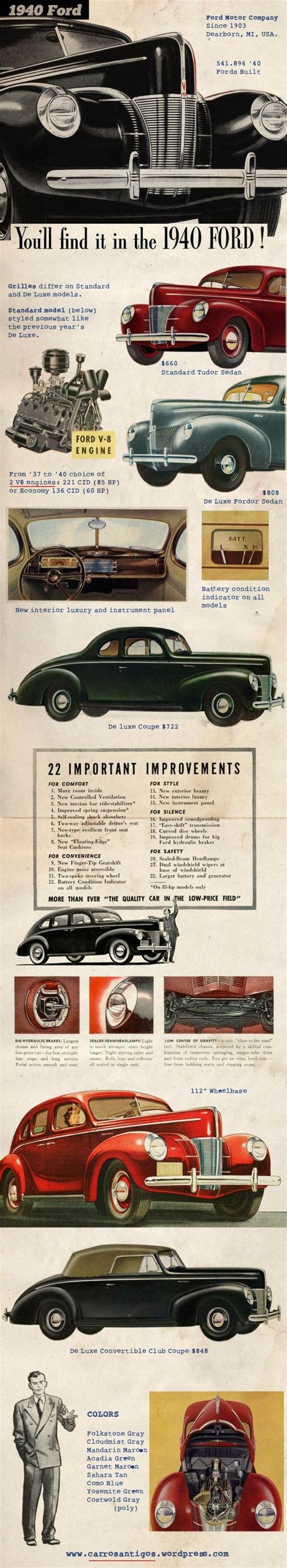 Car Advertising Car Ads Ford Motor Company Vintage Advertisements