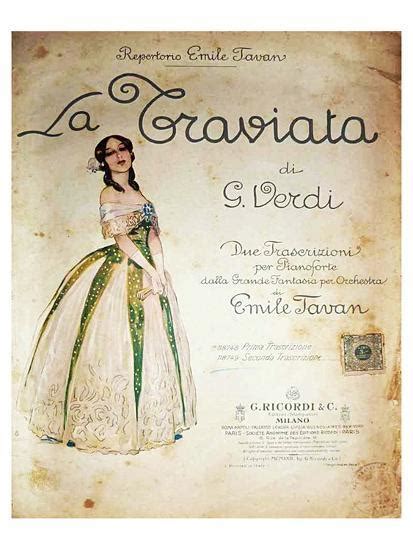 Verdi Opera La Traviata Prints At