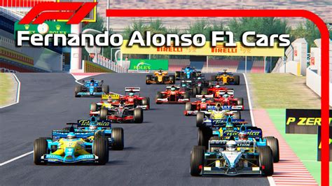 Fernando Alonso F1 Cars 2001 2022 SpainGP Assetto Corsa Reshade