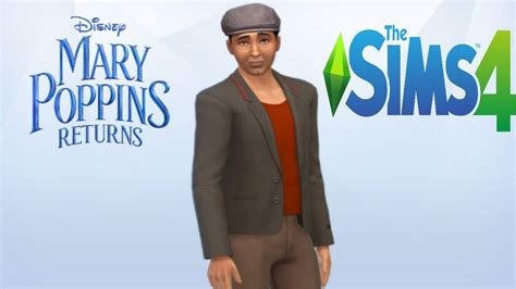 The Sims 4 Mary Poppins Returns Cas Jack The Lamplighter Youtube