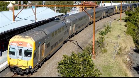 Australian Trains Morning At Hawkesbury River 23jul20 Youtube