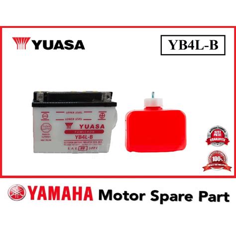 Please provide a valid price range. YUASA BATTERY YB4L-B YB4L B BATERI HONDA EX5 / DREAM/ FAME ...