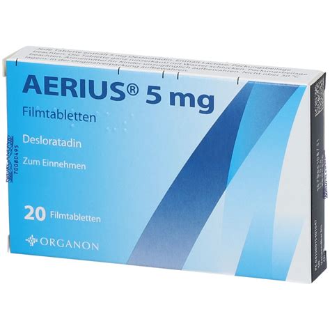 Aerius® 5 Mg 20 St Mit Dem E Rezept Kaufen Shop Apotheke