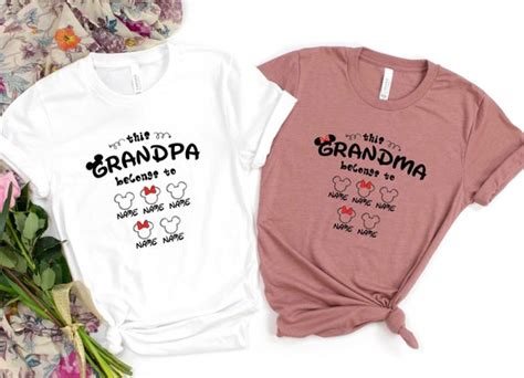 This Grandpa And Grandma Belongs To Shirt Personalized Etsy