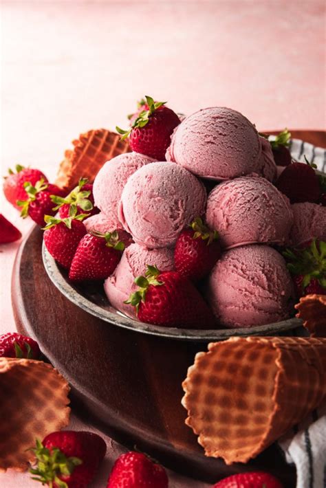 Strawberry Ice Cream Recipe Good Things Baking Co