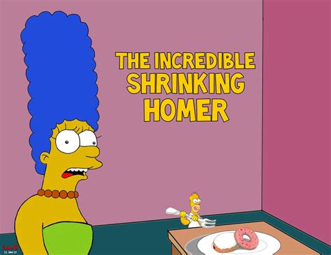 Incredible Shrinking Homer Ii By Gulliver63 On Deviantart