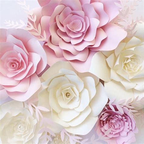 Paper Flower Wall Paper Flower Backdrop Giant Paper By Paperflora