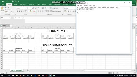 Microsoft Excel Data With Multiple Criteria Using Sumproduct Vs Sumifs