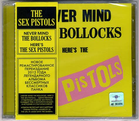 Sex Pistols Never Mind The Bollocks Heres The Sex Pistols 2012 Cd