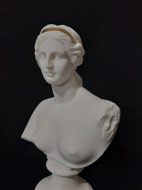 Venus Aphrodite Statue Greek Roman Goddess Bust Sculpture Etsy