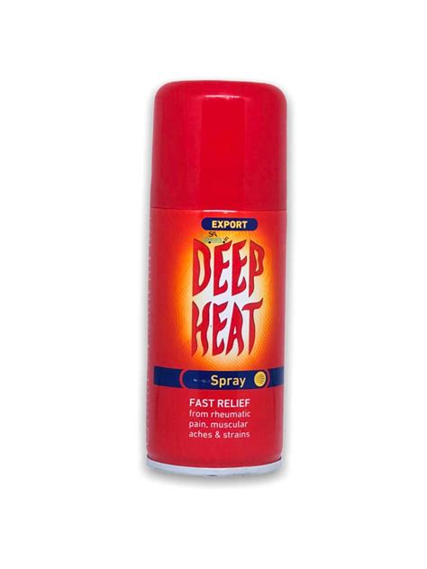 Deep Heat Fast Relief Pain Spray Sa Deals Packaging Size 150 Ml Rs