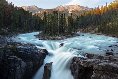 Photography Guide For Sunwanta Falls Alberta Canada Photographers
