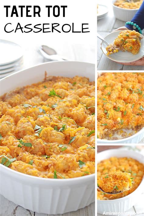 Cheesy cauliflower side dish favorite family recipes. Best tater tots casserole | Recipe | Tater tot casserole, Best tater tot casserole, Casserole ...