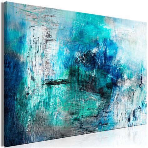 Hand Painted Canvas Wall Art Abstract 354 X 236 1pcs Decoration A A