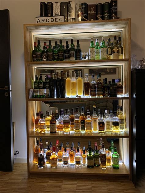 Homemade Cabinet For My Collection Rwhiskey