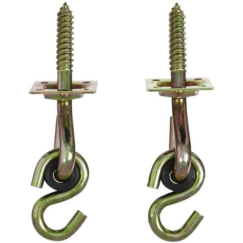 Swing hook for yoga swing chair hammock hanging indoor outdoor carabiners with self. National Swing Hook Kit with Lag Screws at Lowes.com