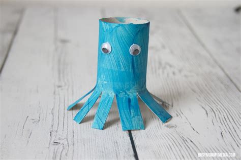 Toilet Paper Roll Octopus Craft