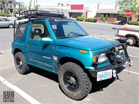 The Teal Terror Gets A Roof Rack Subcompact Culture The Small Car