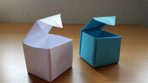 Diy How To Make Origami T Box Youtube