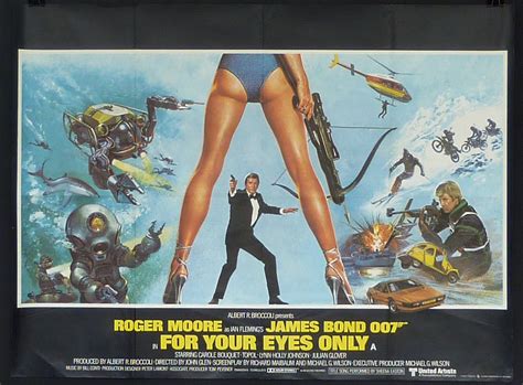 For Your Eyes Only Uk Quad Poster Picture Palace Movie Posters