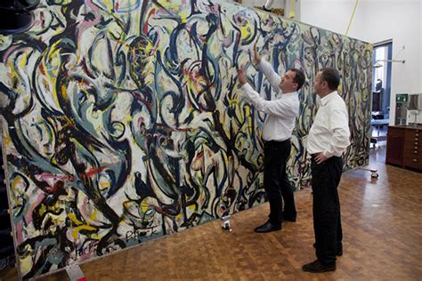 Letting Jackson Pollocks Mural Speak For Itself Getty Iris